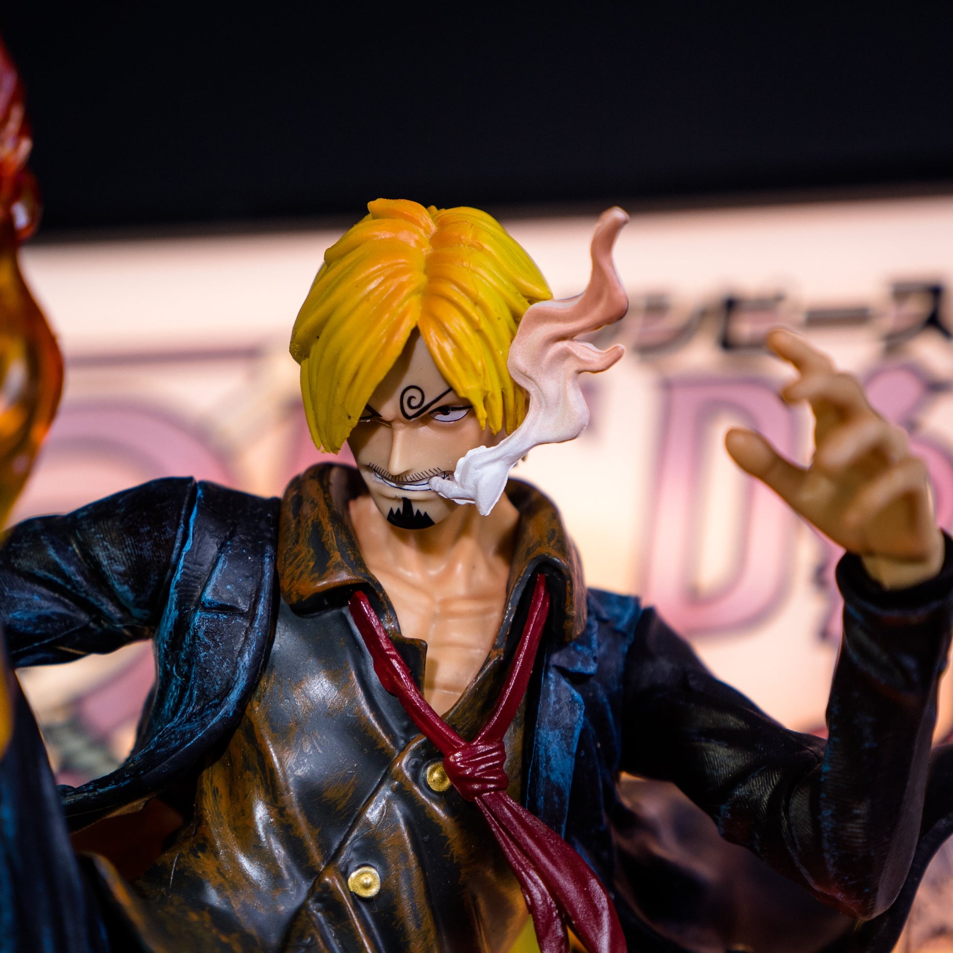 Sanji 3D Anime Light Painting - aartgang