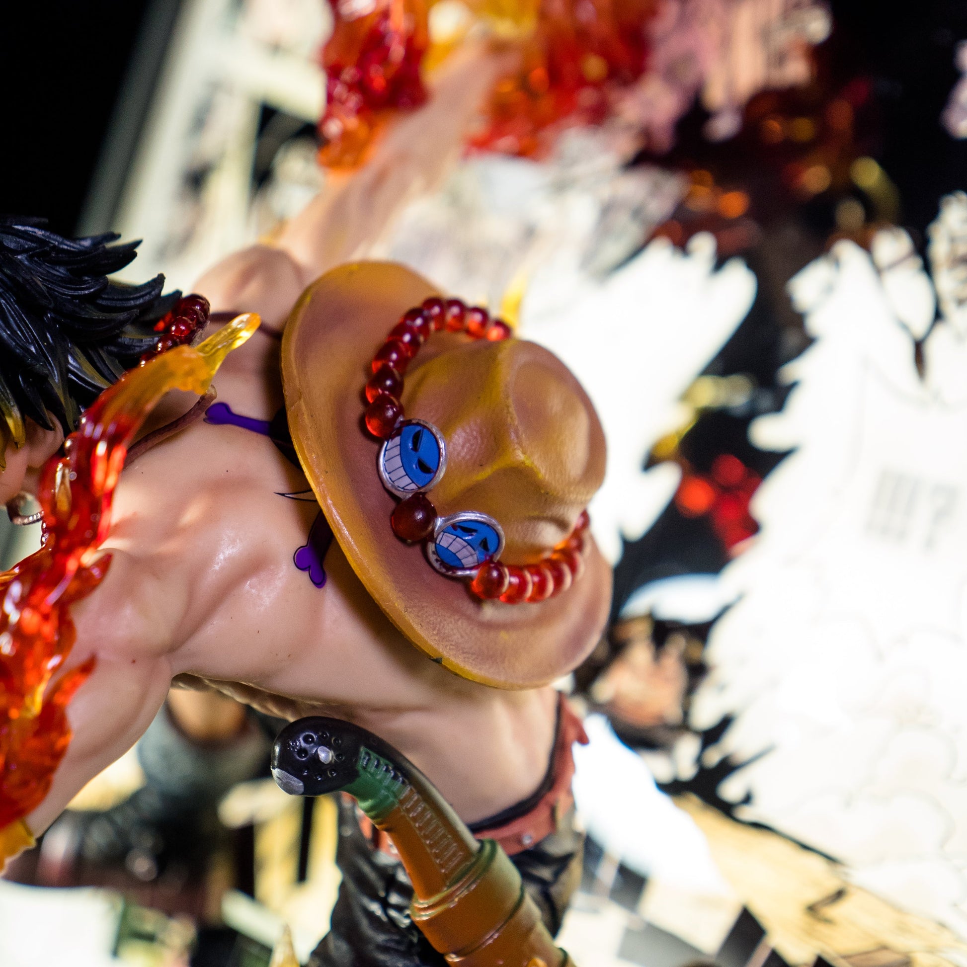 Ace One Piece 3D Anime Light Painting - aartgang