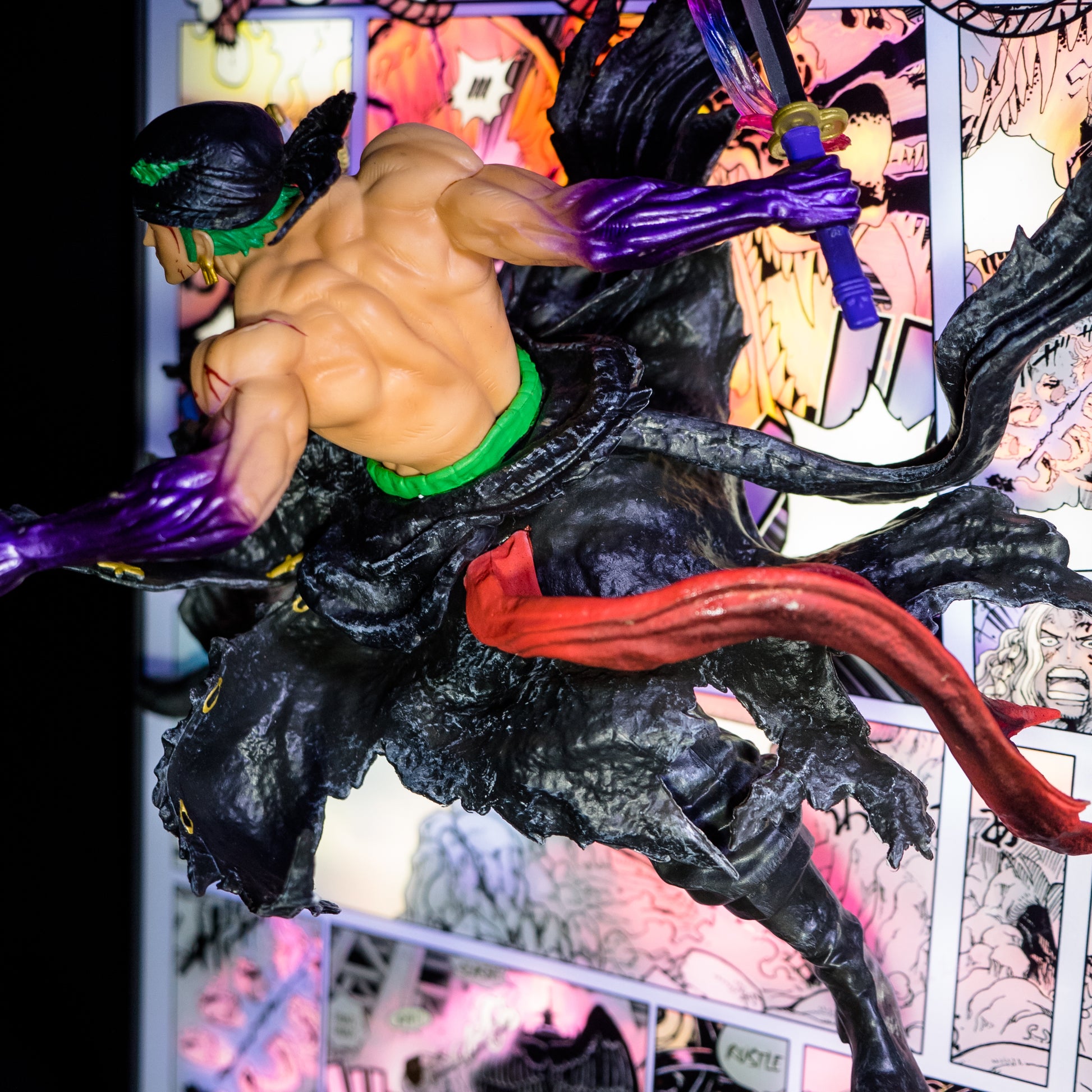 Zoro 3D  Light Frame,Wall Decor - aartgang