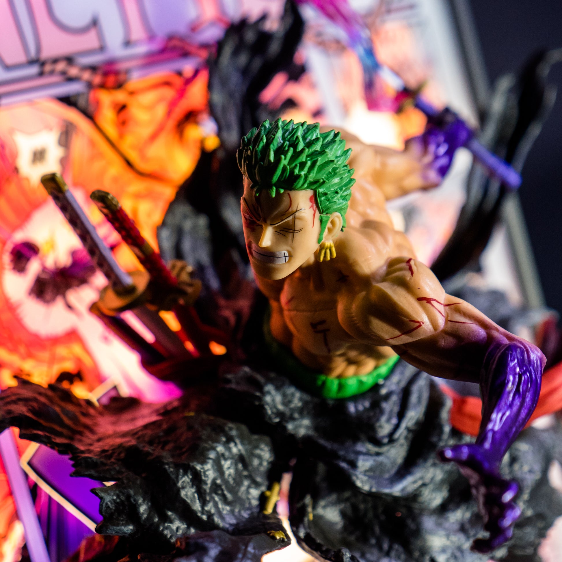 Zoro 3D  Light Frame,Wall Decor - aartgang