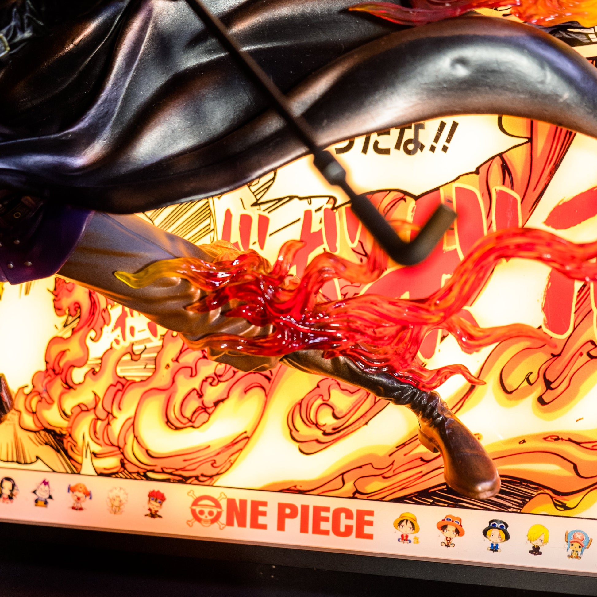 One Piece Sabo 3D Anime Light Painting - aartgang