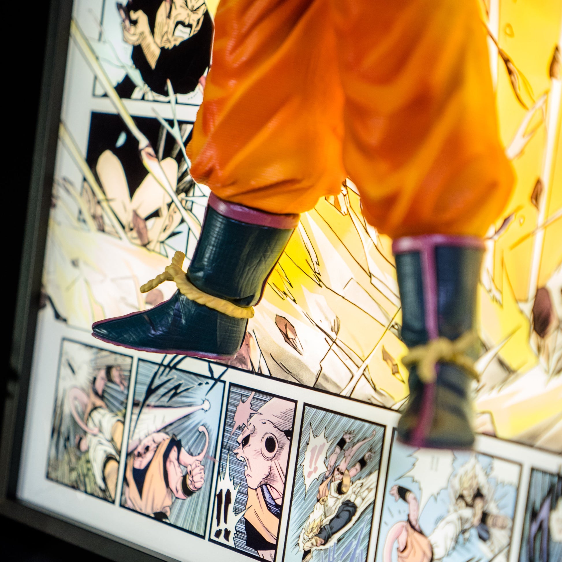 Dragon Ball Z Goku 3D Light Painting - aartgang