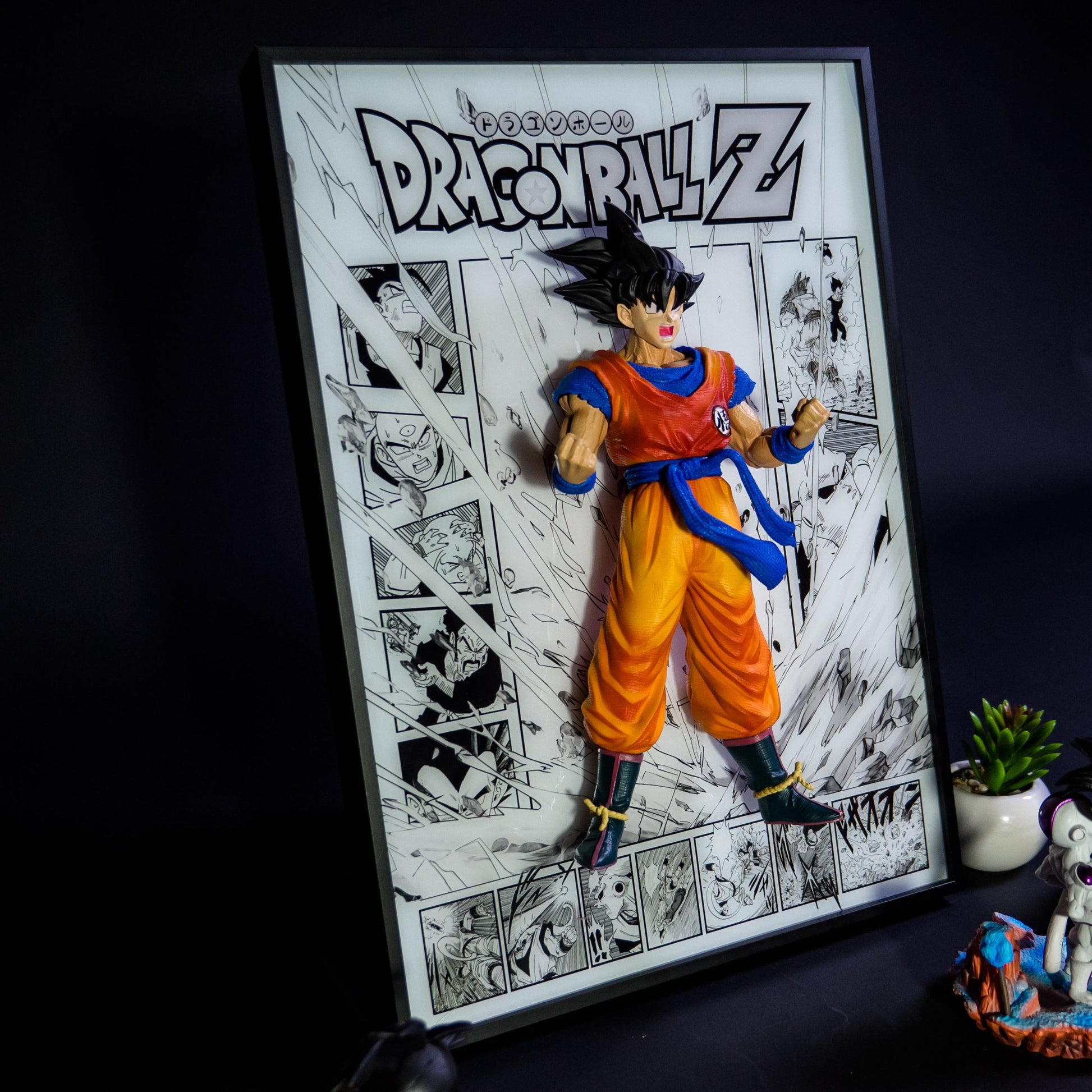 Dragon Ball Z Goku 3D Light Painting - aartgang