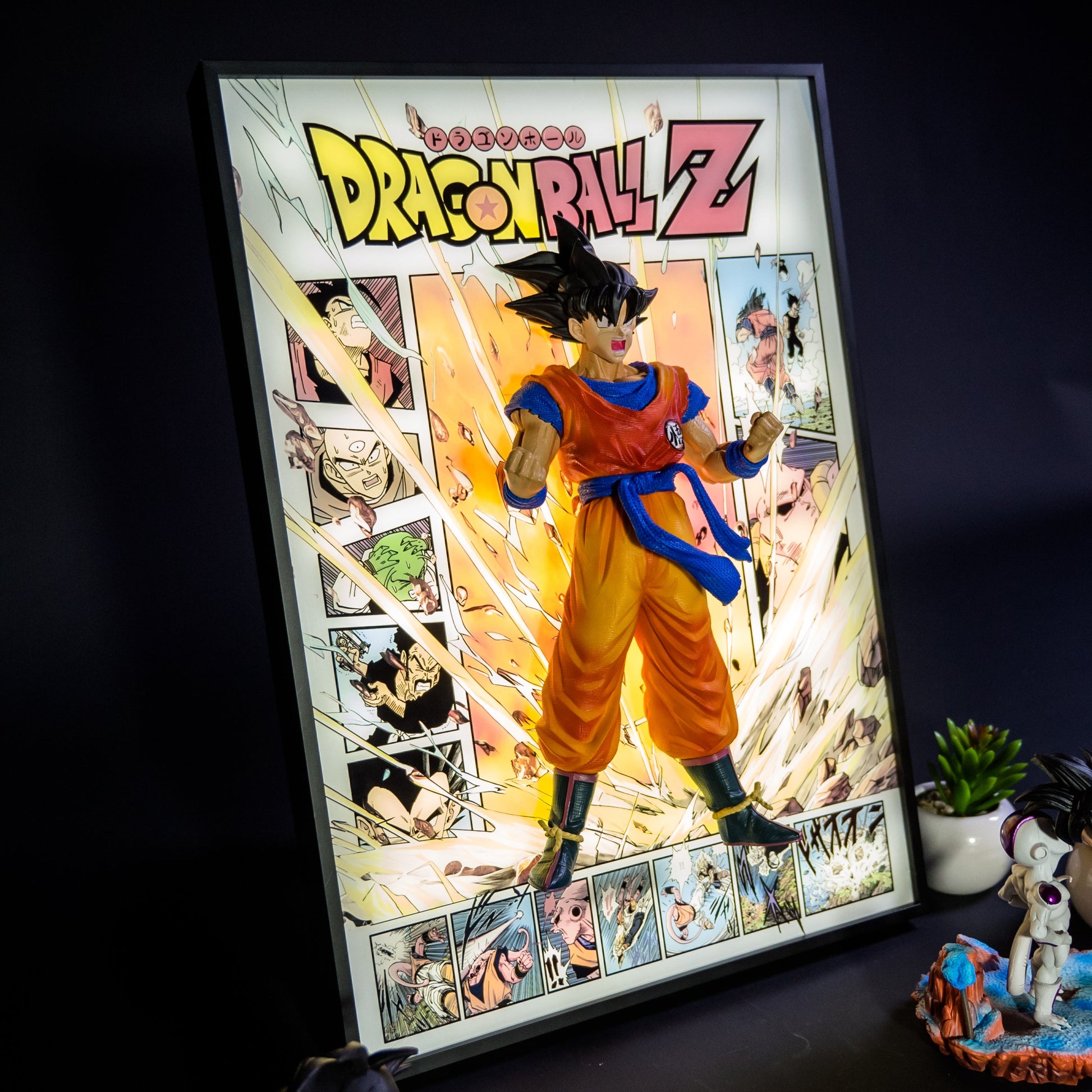 Dragon Ball Z Goku 3D Light Painting - aartgang