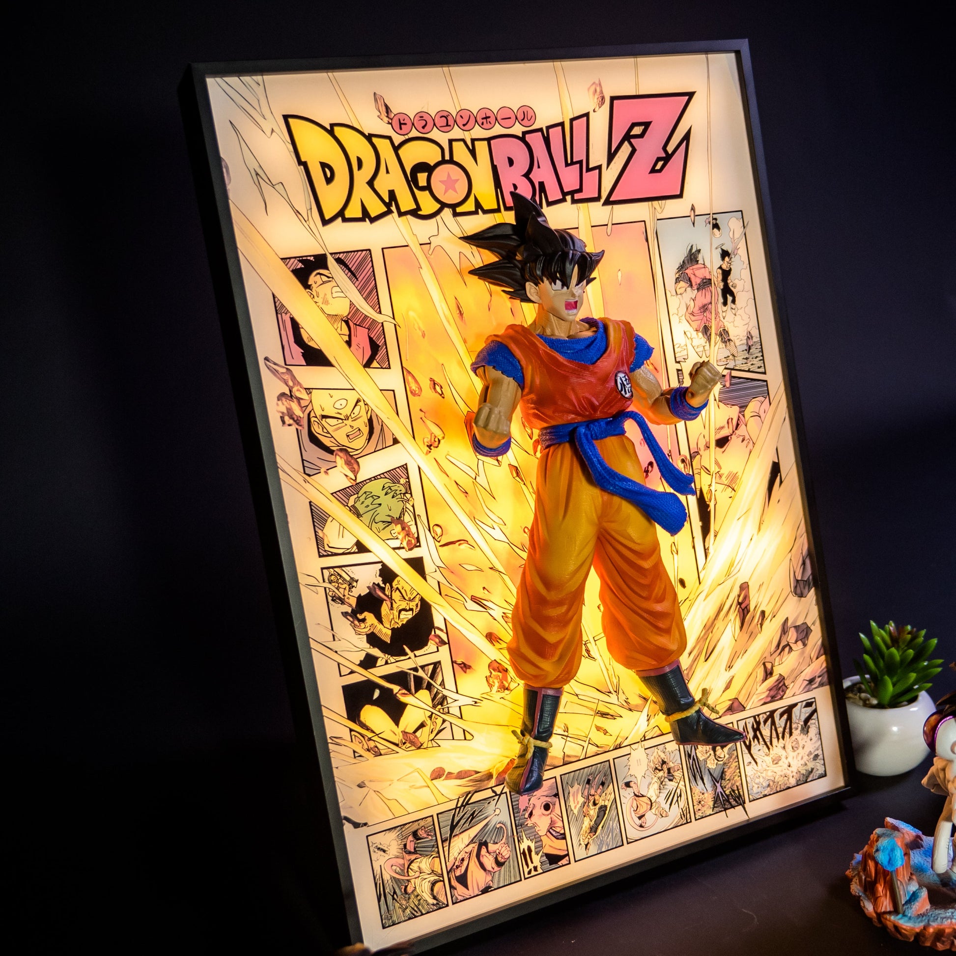 Dragon Ball Z Goku 3D Light Painting - aartgang
