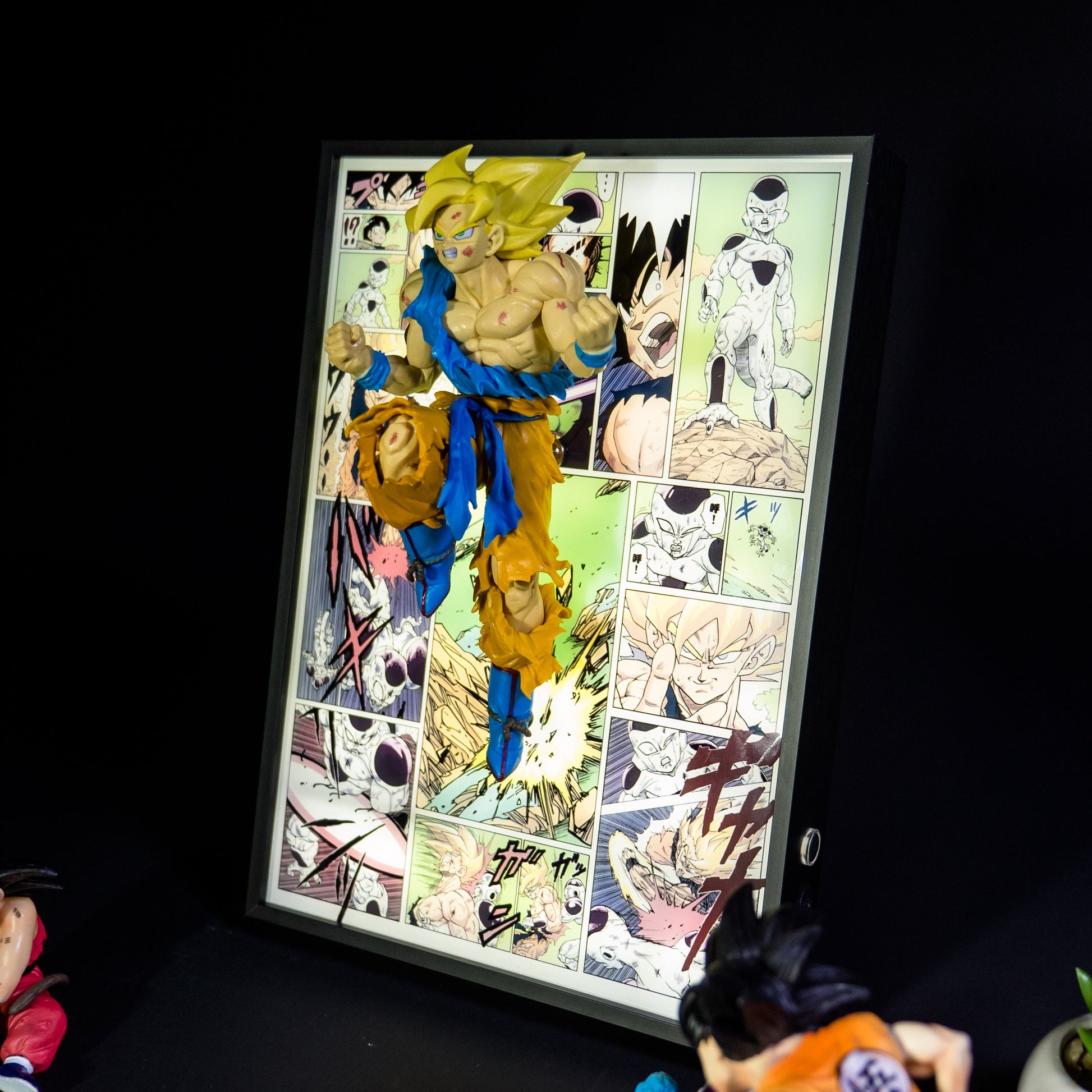 Dragon Ball Z GOKU Superseiyan 3D Light Painting - aartgang