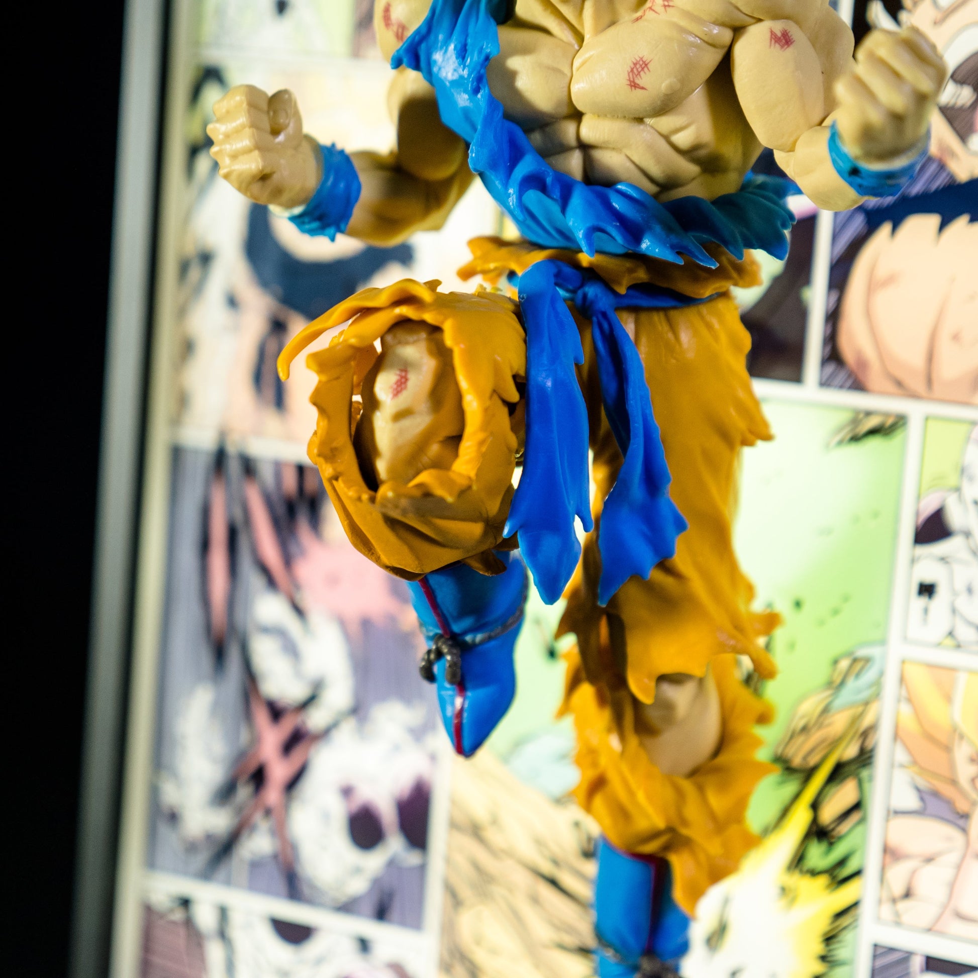 Dragon Ball Z GOKU Superseiyan 3D Light Painting - aartgang