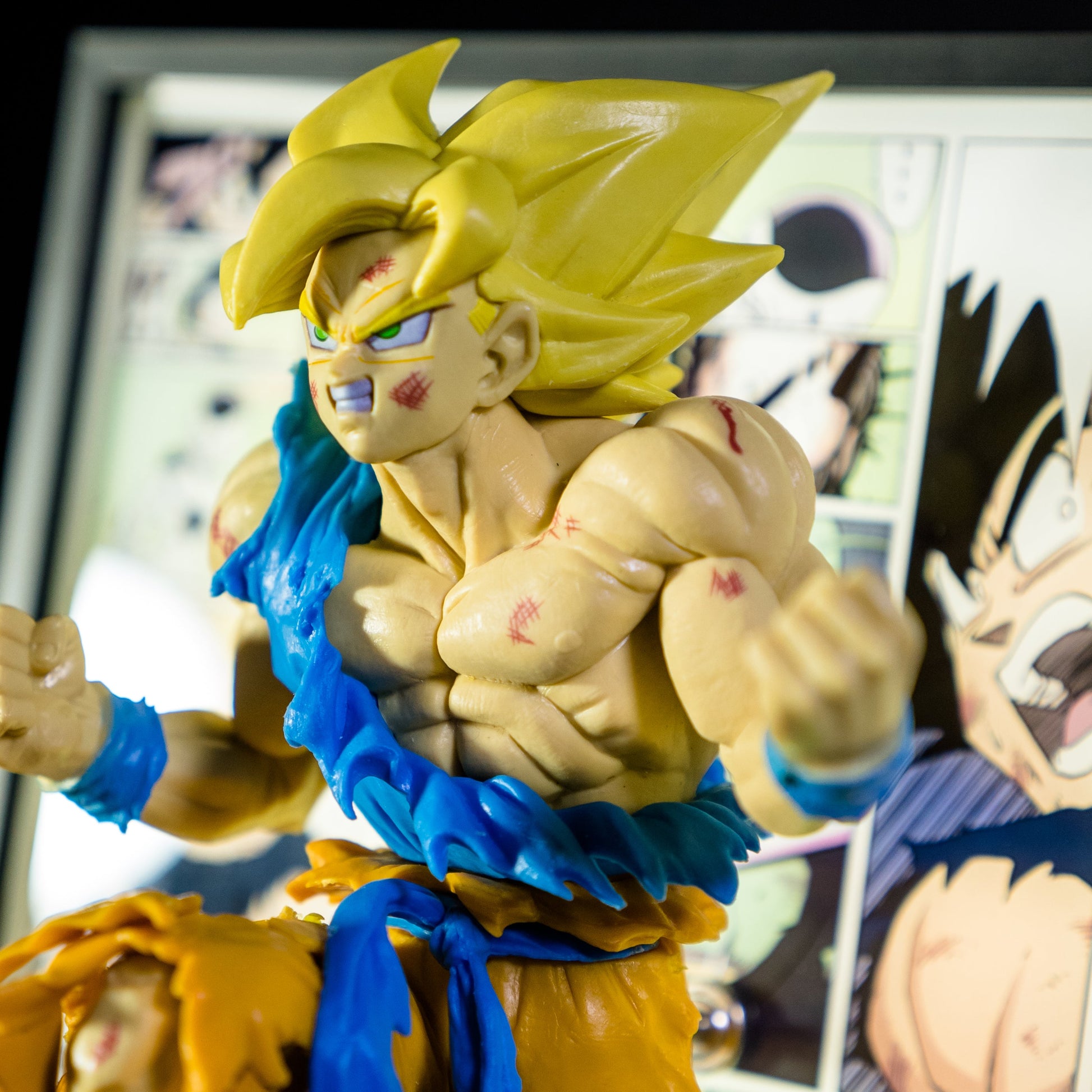 Dragon Ball Z GOKU Superseiyan 3D Light Painting - aartgang