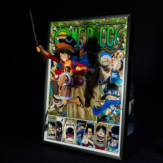 Luffy, Sabo,Ace 3D Anime Art Home Decor - aartgang