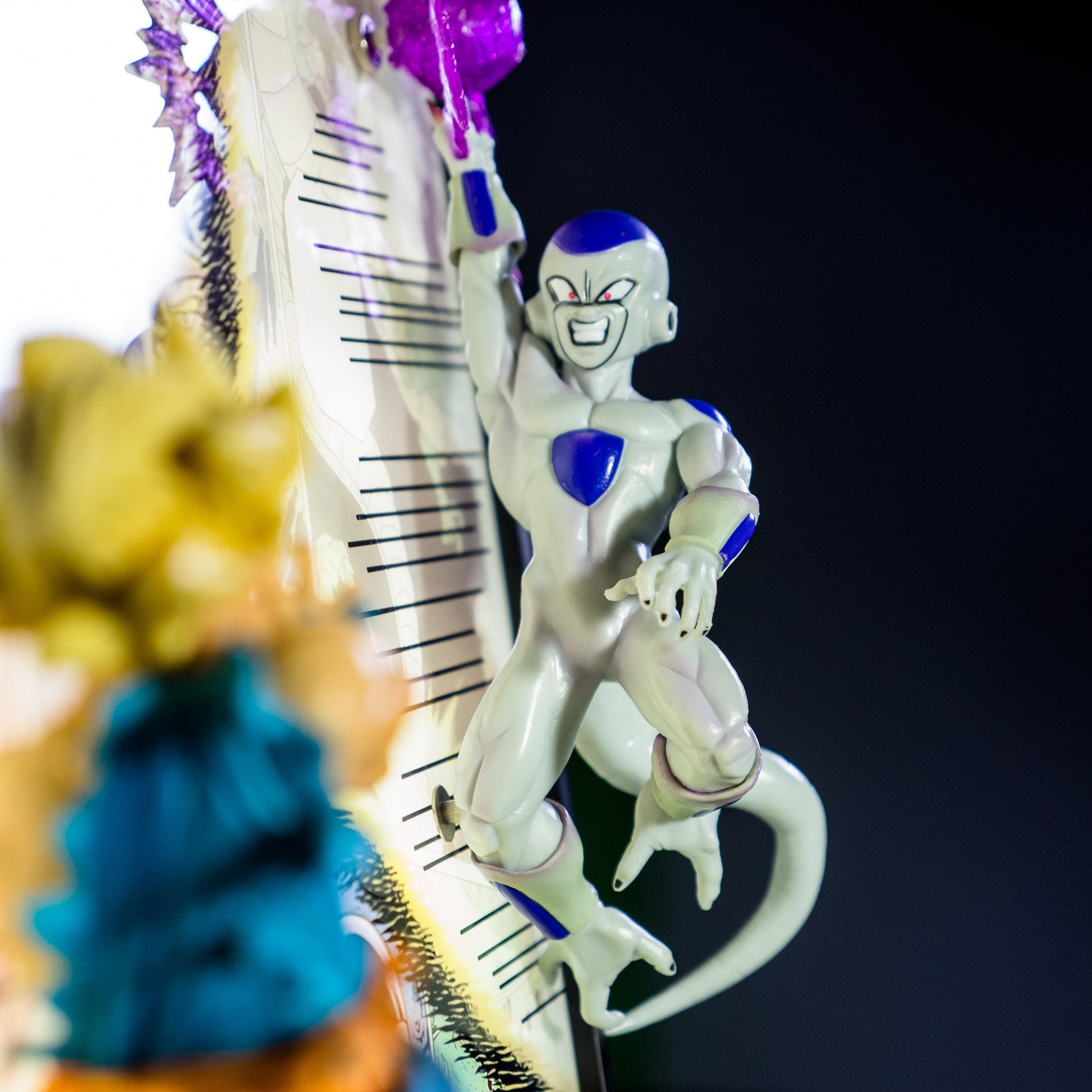 Goku vs Ferisa fight scene 3D Light Painting - aartgang