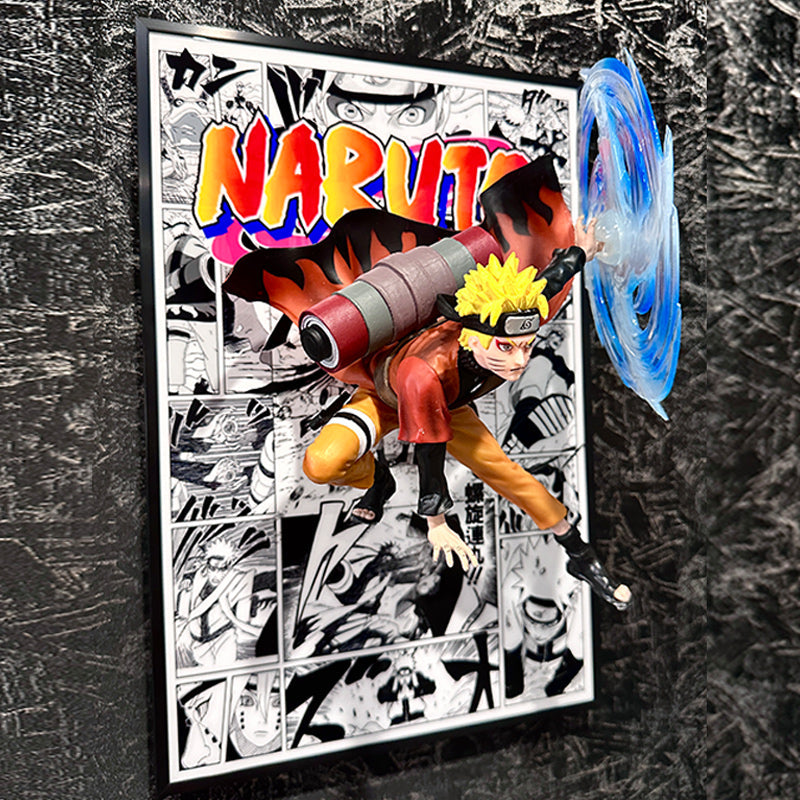3D Naruto Anime Wall Art - aartgang