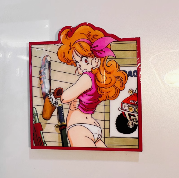 Dragon Ball Z Adventure Van Fridge Magnet - aartgang