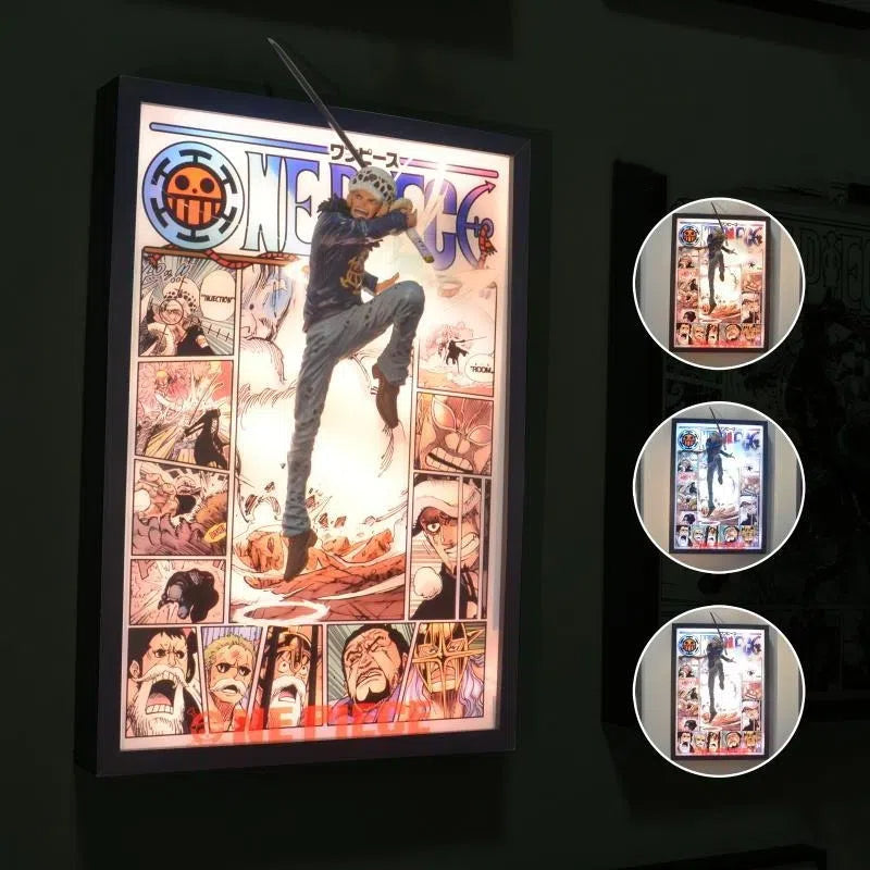 Trafalgar D. Water Law 3D Light Painting - aartgang