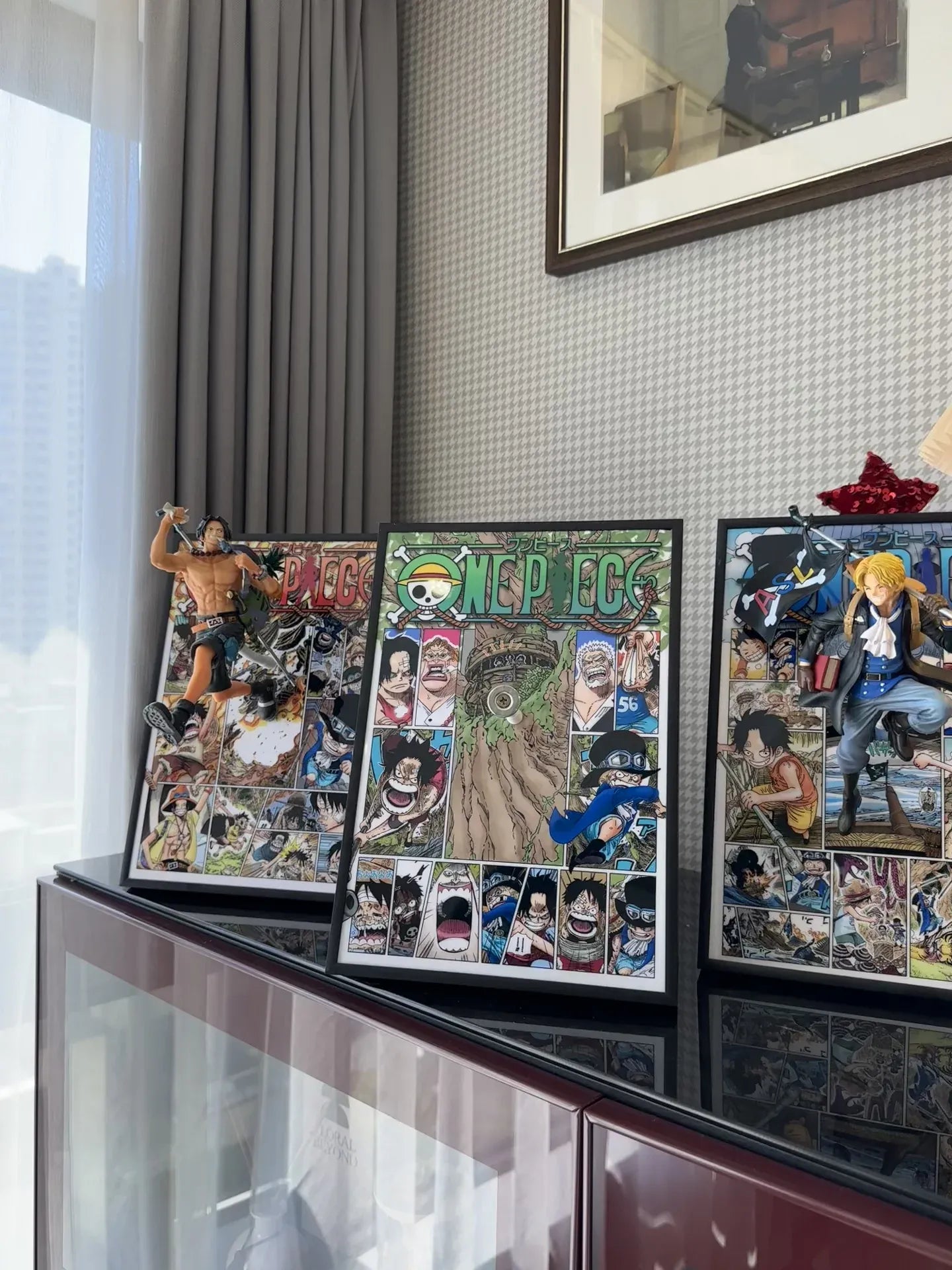 Luffy, Sabo,Ace 3D Anime Art Home Decor - aartgang