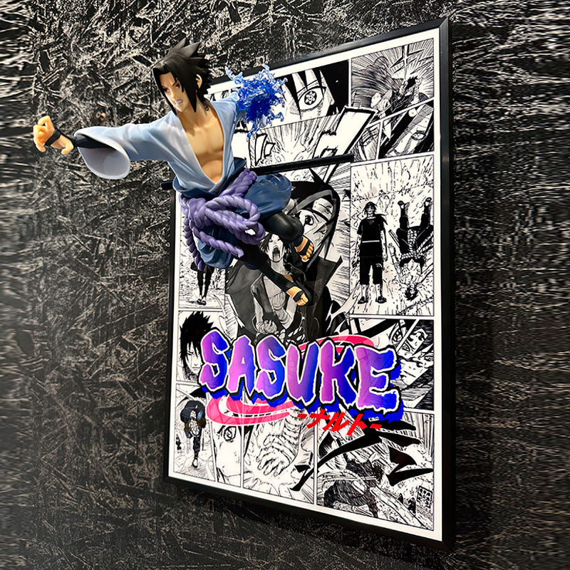 3D Naruto Anime Wall Art - aartgang