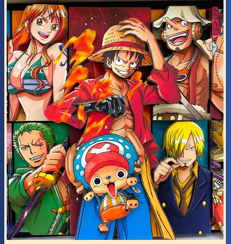 The Entire Straw Hat Pirate Crew - aartgang