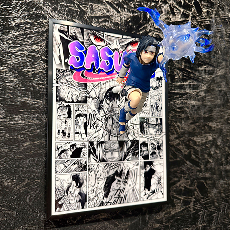 3D Naruto Anime Wall Art - aartgang