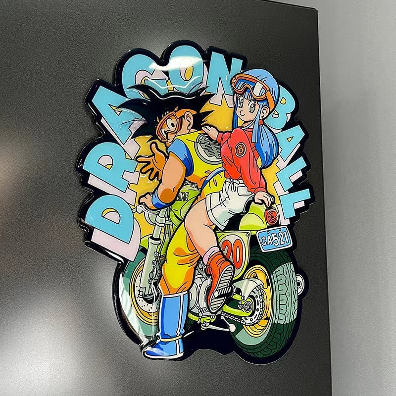 Dragon Ball Z Adventure Van Fridge Magnet - aartgang