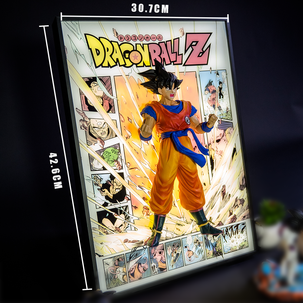 Dragon Ball Z Goku 3D Light Painting - aartgang