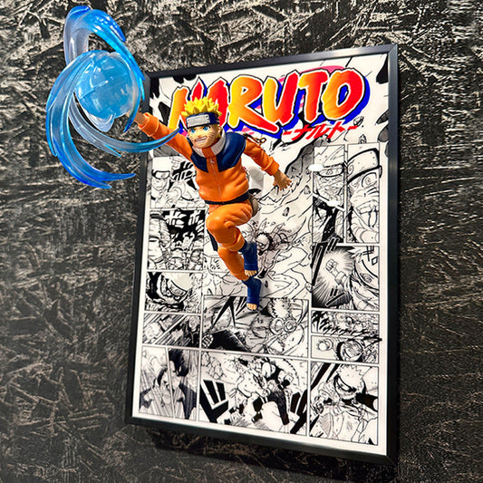 3D Naruto Anime Wall Art - aartgang