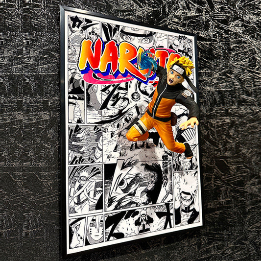 3D Naruto Anime Wall Art - aartgang