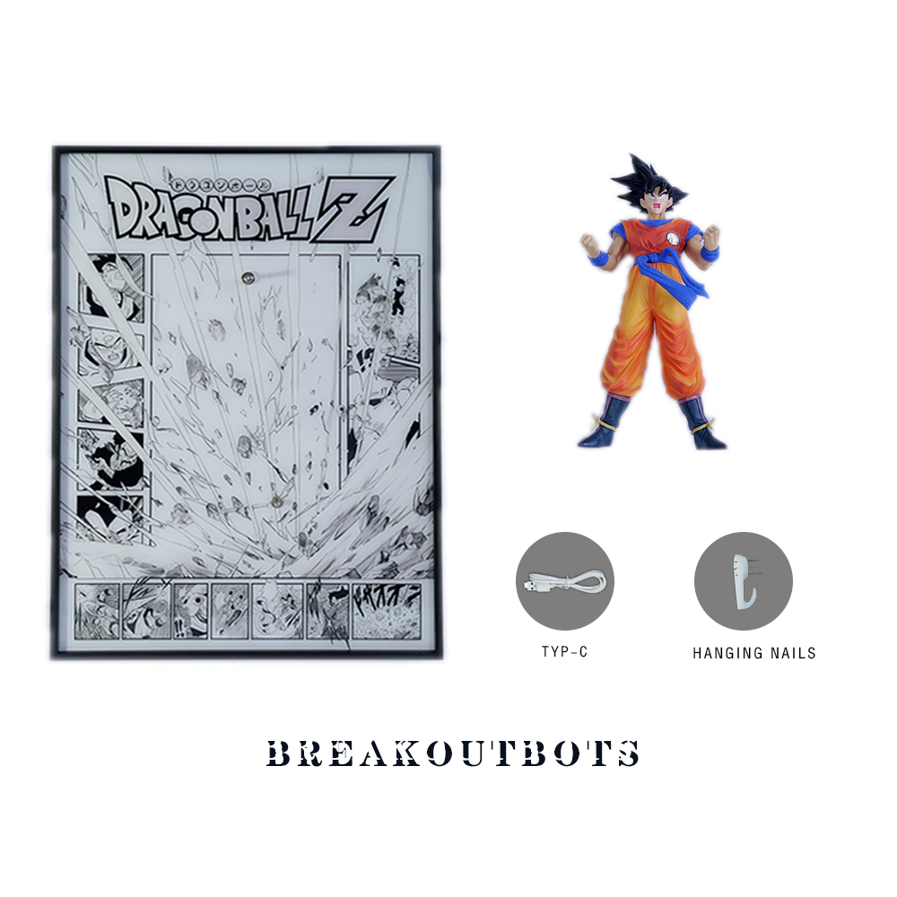 Dragon Ball Z Goku 3D Light Painting - aartgang