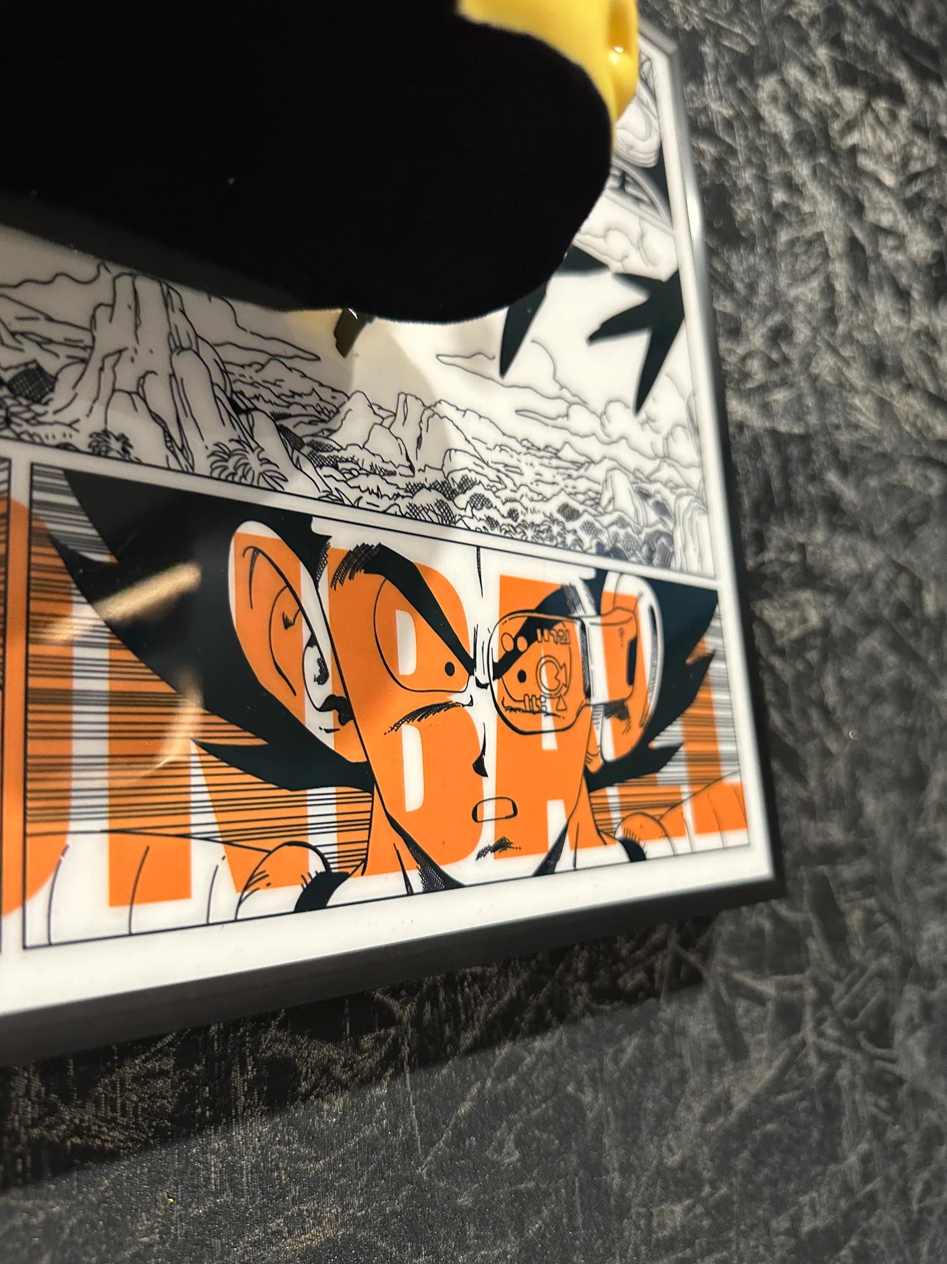 Dragon Ball Z 3D painting Goku, Broly,Vegeta,Trunks - aartgang