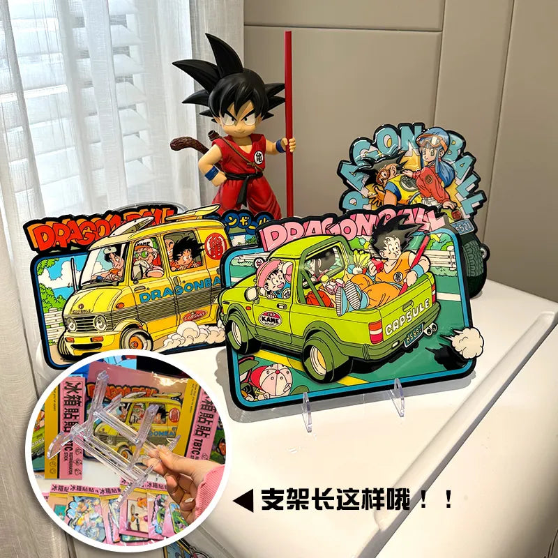 Dragon Ball Z Adventure Van Fridge Magnet - aartgang