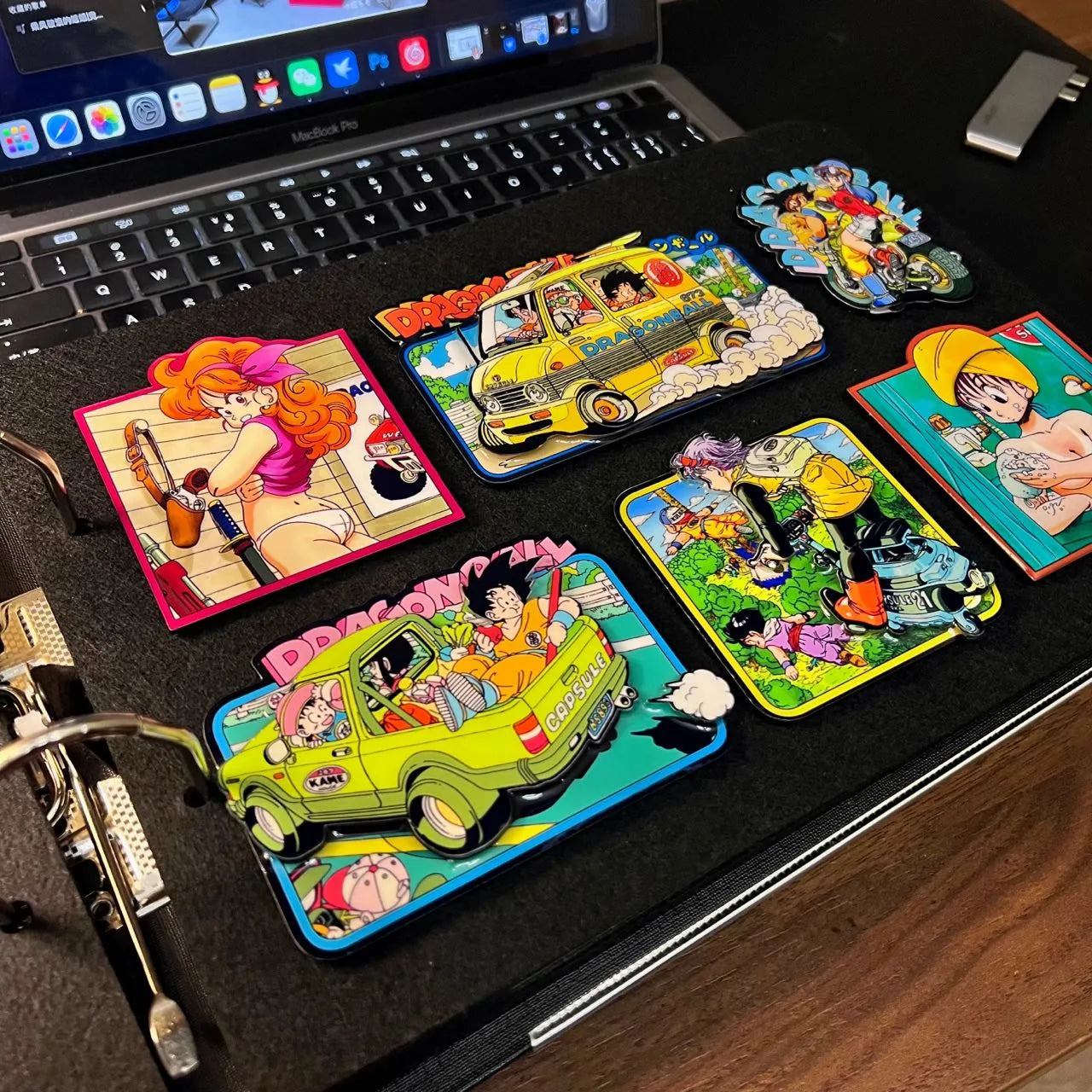 Dragon Ball Z Adventure Van Fridge Magnet - aartgang