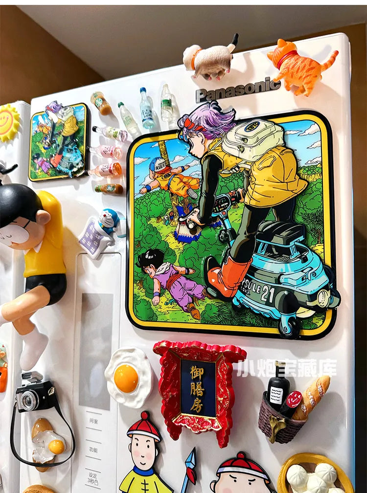 Dragon Ball Z Adventure Van Fridge Magnet - aartgang