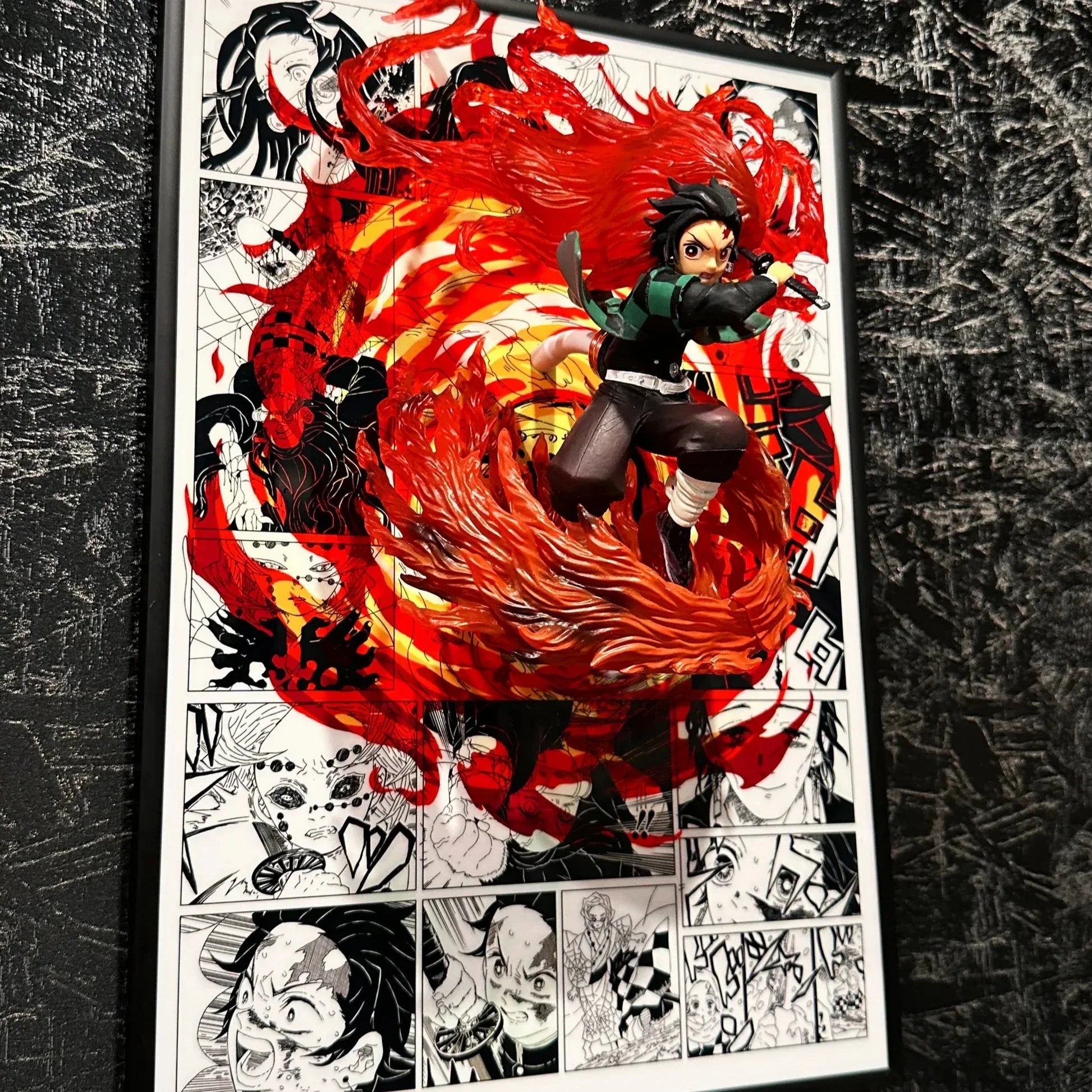 Demon Slayer 3D Wall Art for home decor - aartgang