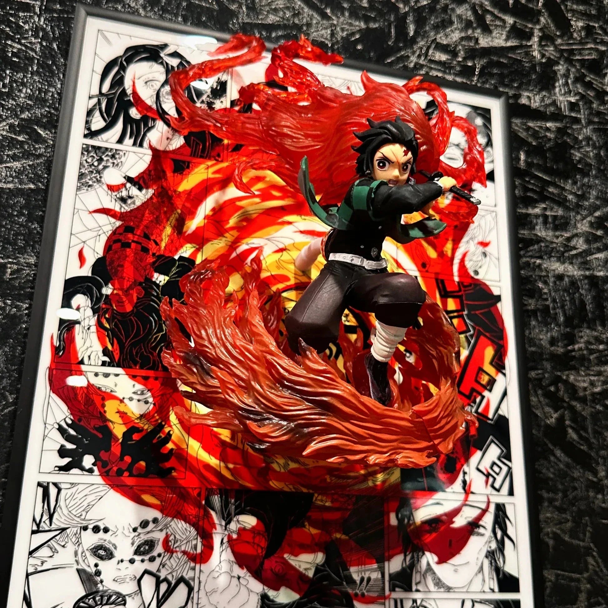 Demon Slayer 3D Wall Art for home decor - aartgang