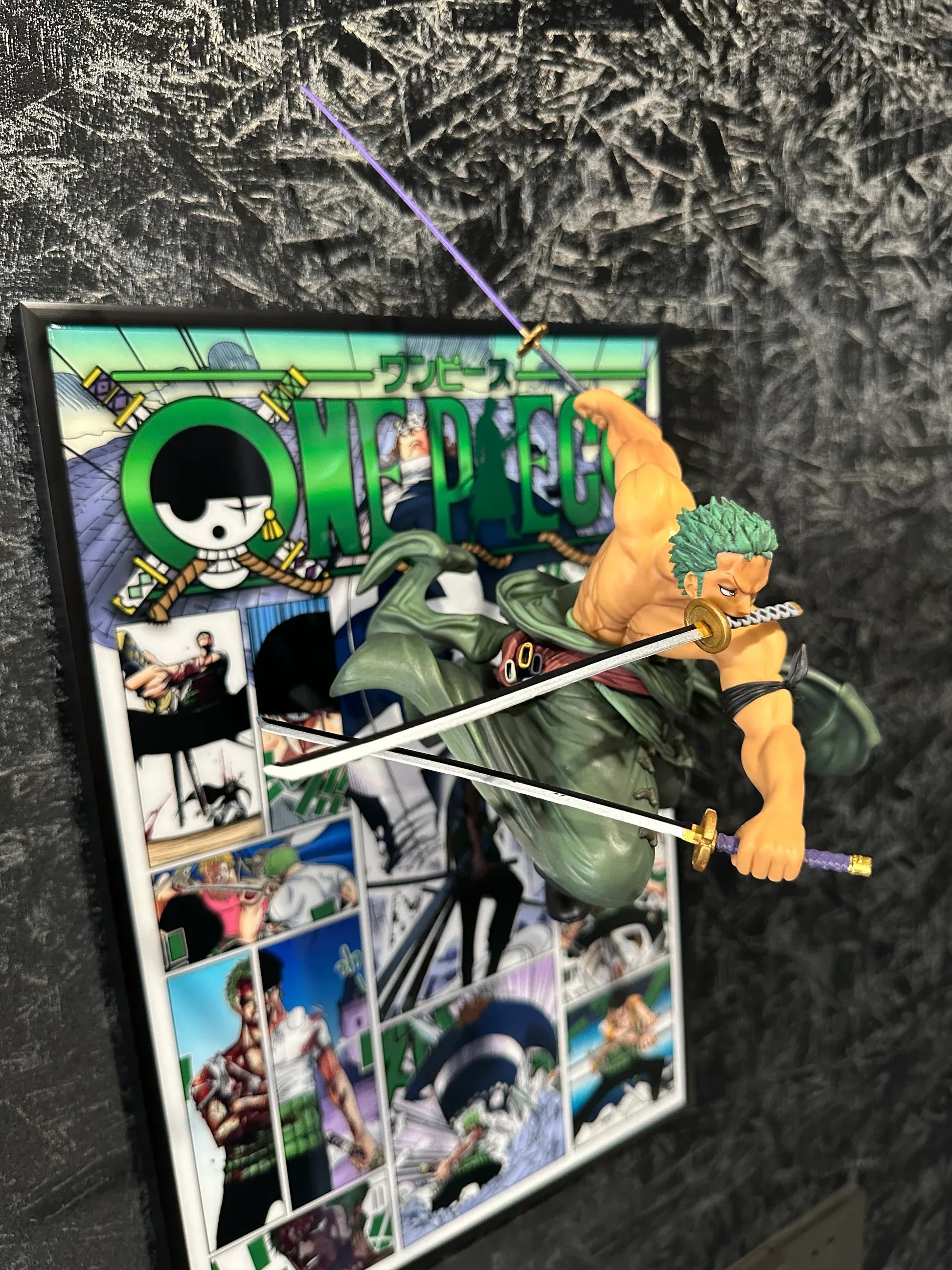 Zoro Anime Art 3D Painting - aartgang