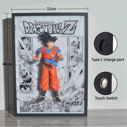Dragon Ball Z Goku 3D Light Painting - aartgang