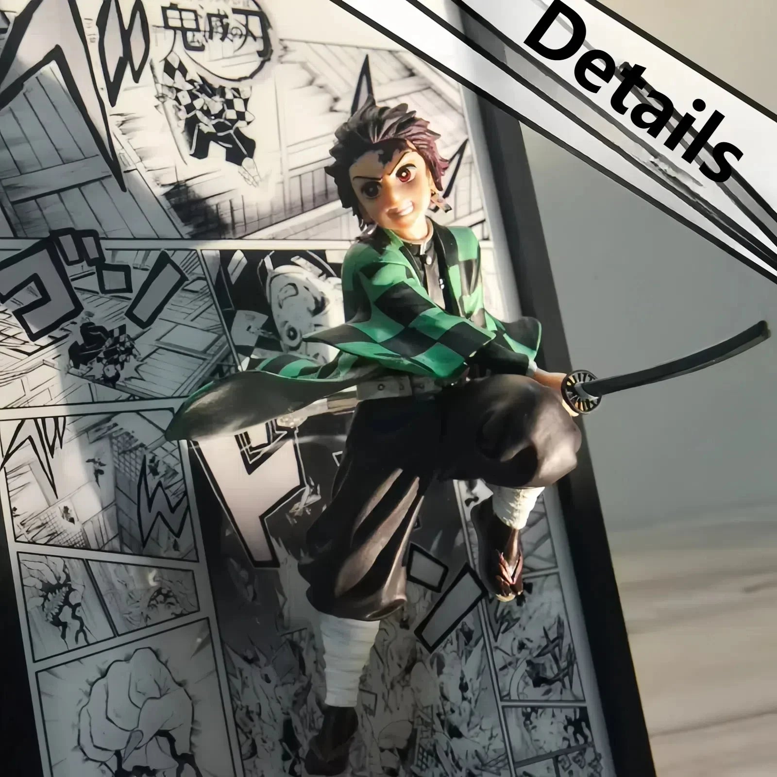 Demon Slayer Tanjiro 3D Light Painting - aartgang