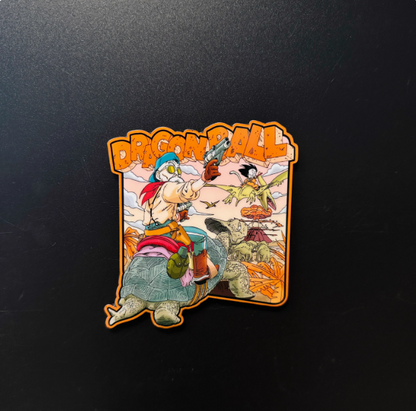 Dragon Ball Z Adventure Van Fridge Magnet - aartgang