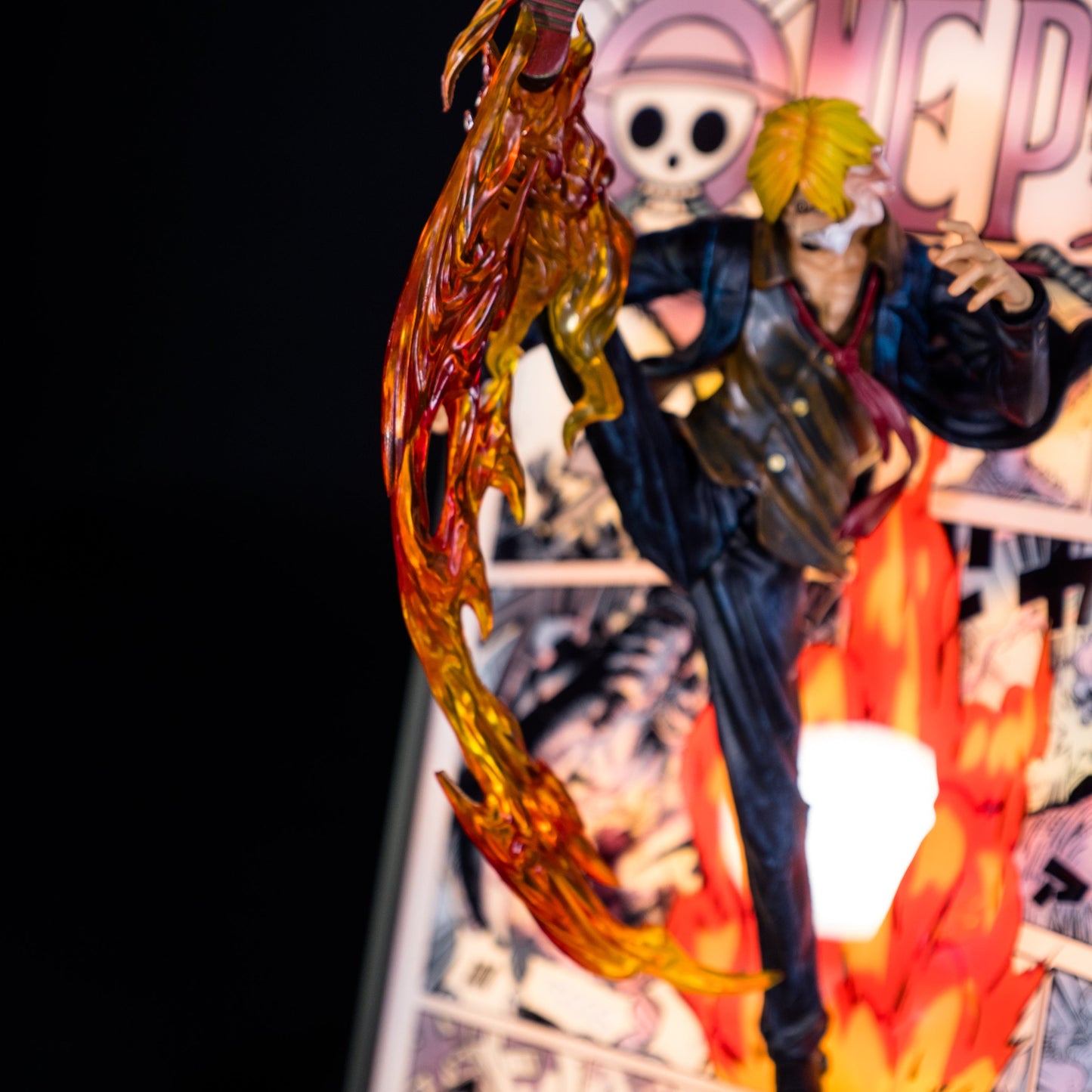 Sanji 3D Anime Light Painting - aartgang