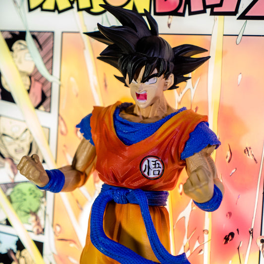 Dragon Ball Z Goku 3D Light Painting - aartgang