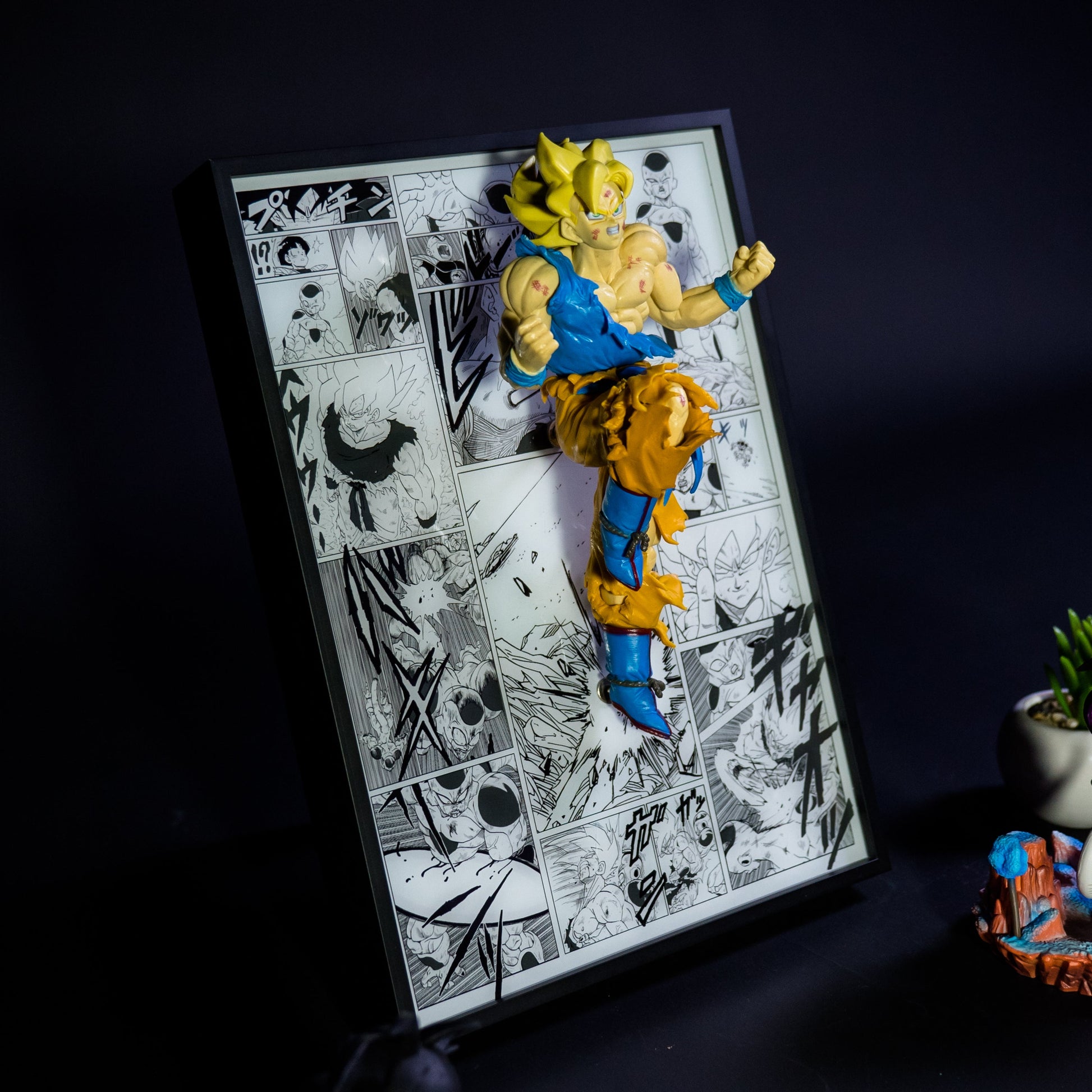 Dragon Ball Z GOKU Superseiyan 3D Light Painting - aartgang