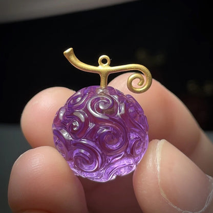 DIY Amethyst Nika Devil Fruit Pendant