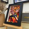 Portgas D. Ace 3D-Wandkunst