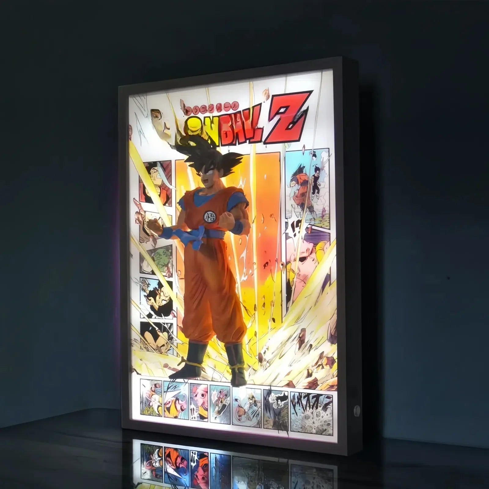 Dragon Ball Z Goku 3D Light Painting - aartgang