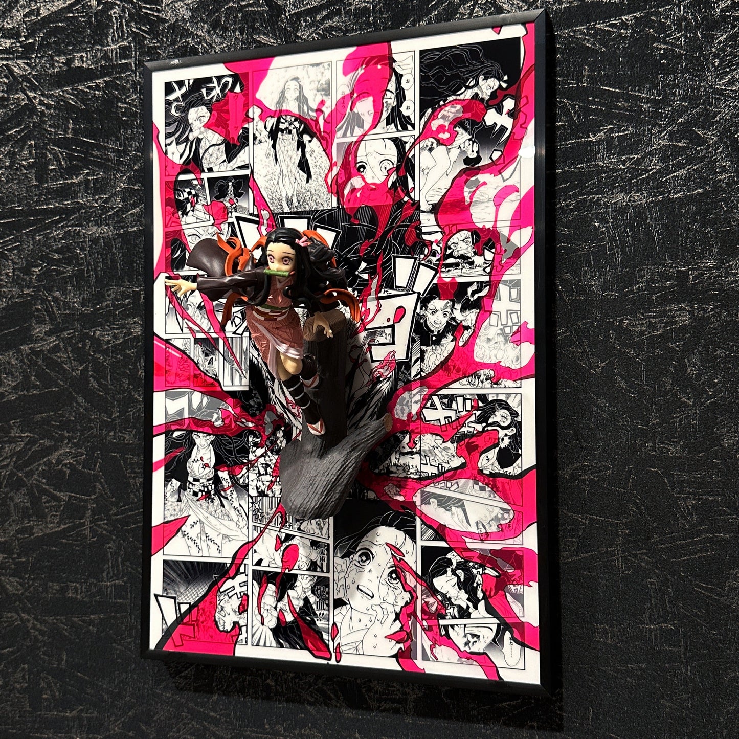 Demon Slayer 3D Wall Art for home decor - aartgang