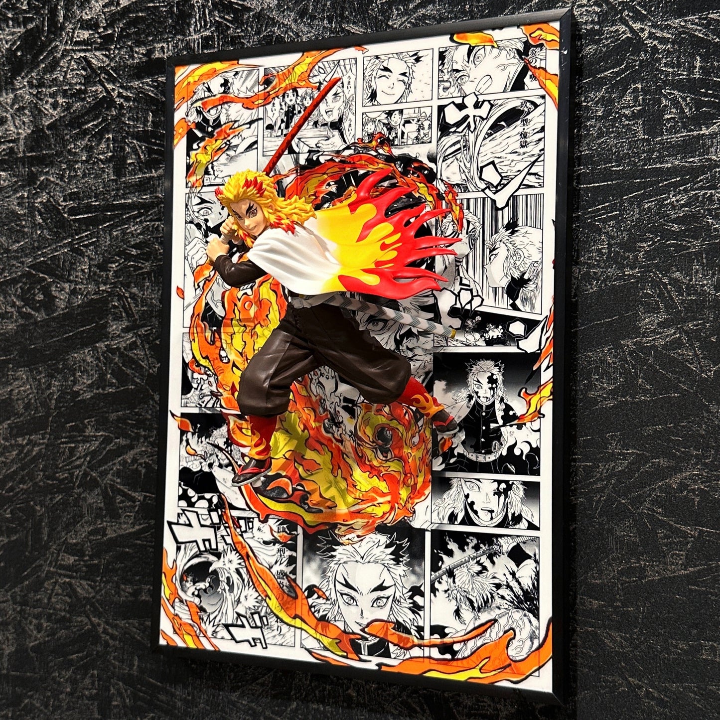 Demon Slayer 3D Wall Art for home decor - aartgang