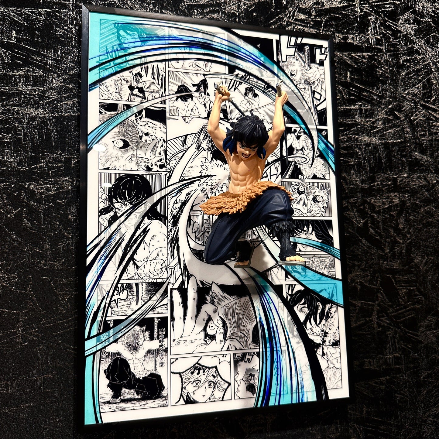 Demon Slayer 3D Wall Art for home decor - aartgang