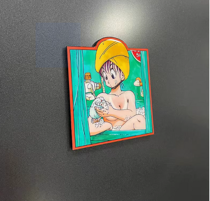 Dragon Ball Z Adventure Van Fridge Magnet - aartgang