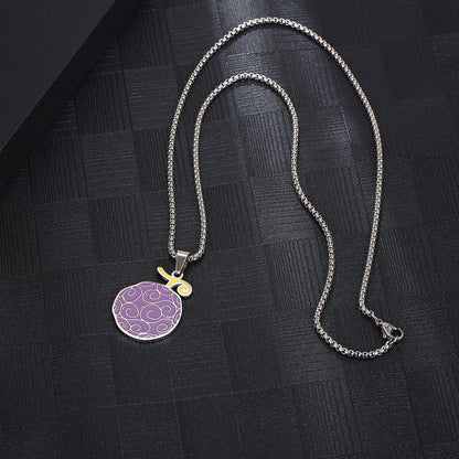 One Piece Devil Fruit Pendant