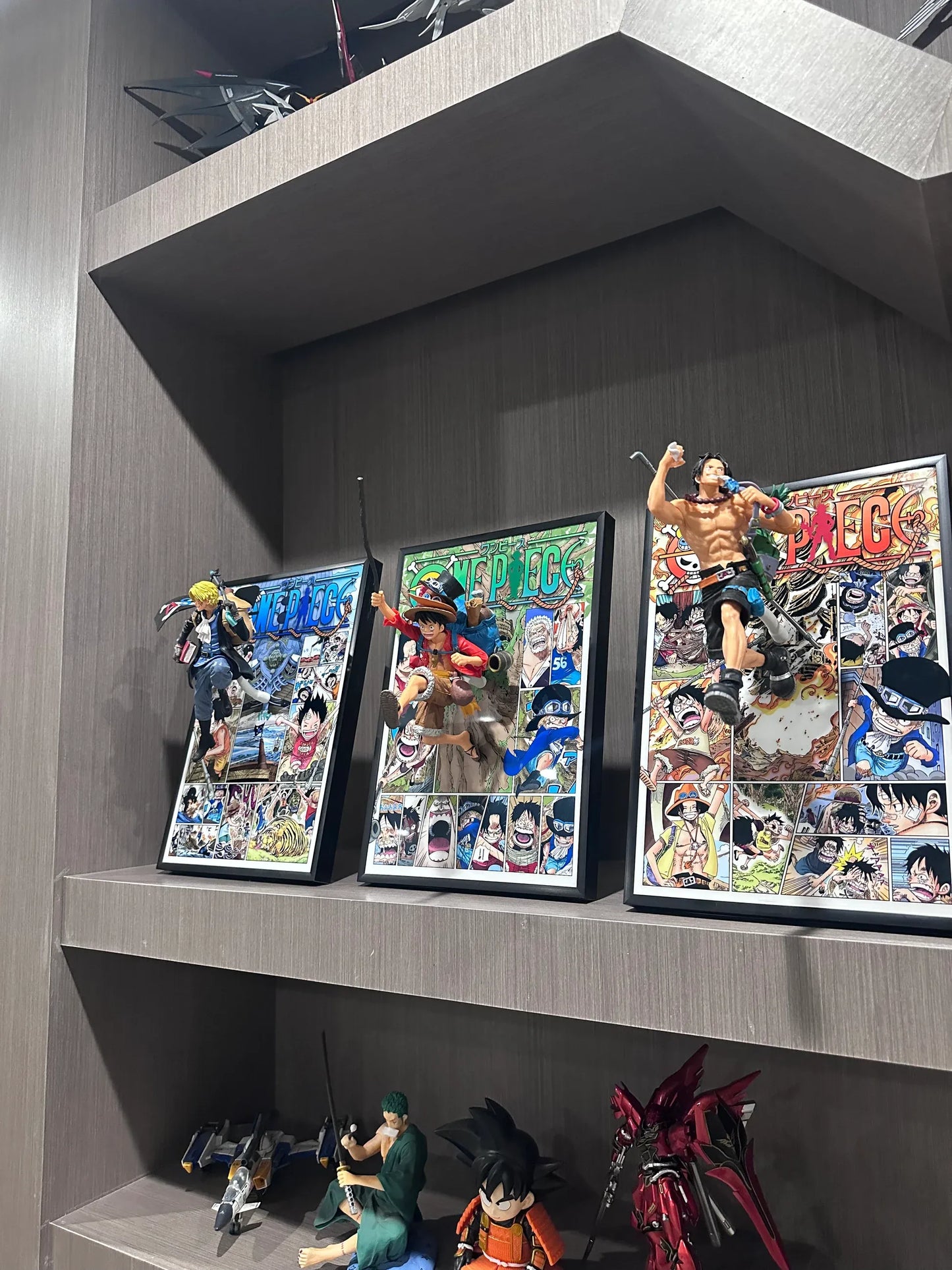 Luffy, Sabo,Ace 3D Anime Art Home Decor - aartgang