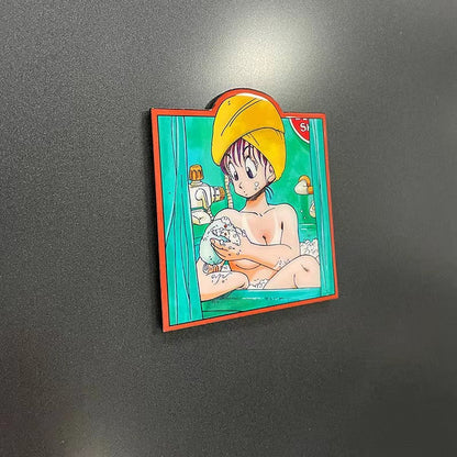 Dragon Ball Z Adventure Van Fridge Magnet - aartgang
