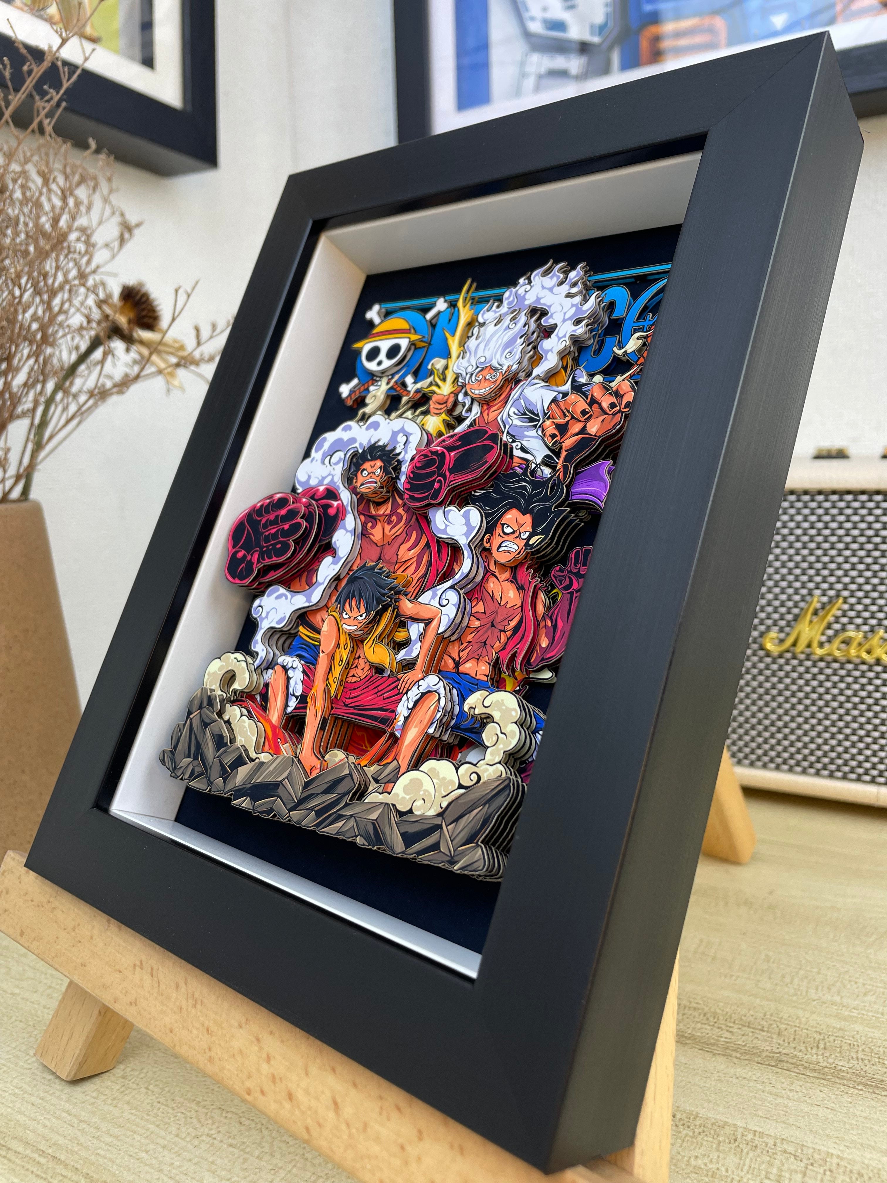 Gear 5 Ruffy Wandkunst
